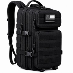 Tactical Backpack 40L Molle Rucksack 3 Day Assault Pack Hiking Camping Travel