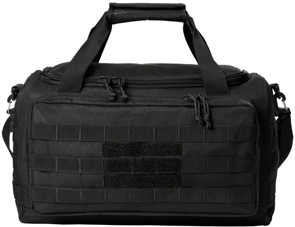 Tactical Gear MOLLE Carry Bag Durable 600D Polyester Patch-Ready & Padded Strap