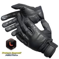 Police Force Tactical Full Finger Duty Gloves – Bike Riding Protection Gloves