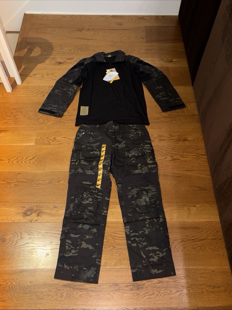 New With Tags Emersongear 2019 G3 Combat Suit — Multicam Black — IN US!!