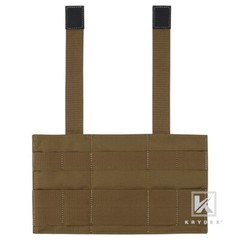 KRYDEX Triple 5.56 Open Top Mag Pouch Tactical Magazine Pouch MOLLE Strap Coyote