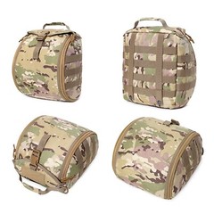 Tactical Helmet Bag Pack Multi-Purpose Molle Storage Military Man Carrying Pouch