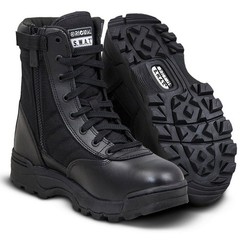 Original S.W.A.T. 115201 Classic 9″ Side-Zip Tactical Duty Boots, Black