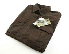 XL Blackhawk Chocolate Brown Short Sleeve Tactical Shirt