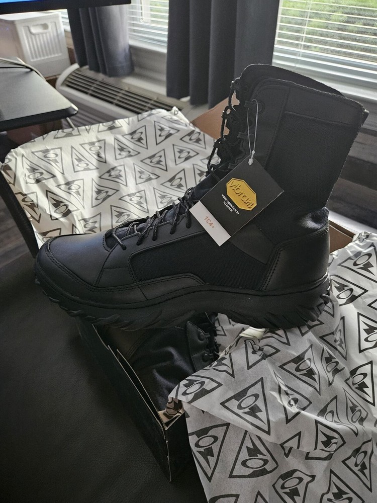 Oakley Field Assault Tactical Black Combat Boots Size 12