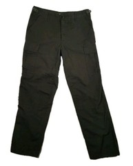 LA Police Gear Men’s Black BDU Workwear Tactical Cargo Pants