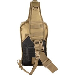 Red Rock Rover Sling Pack Coyote 6″x8″x14.5″ 11.5L Brown MOLLE Webbing 80130COY