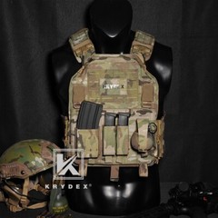KRYDEX Tactical Double Stack 9mm Pistol Magazine Pouch Belt MOLLE Mounted Coyote