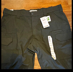 First Tactical Men’s Green Solid Polyester rip-stop Pants Regular 42×32