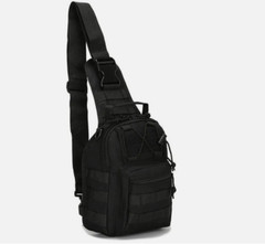 Men Outdoor Tactical Backpack Shoulder Sling Bag Chest Pack Sport Travel Hiking