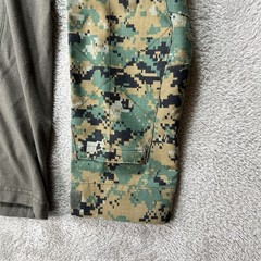 CQR Combat Shirt Mens Large Woodland MARPAT Tactical 1/4 Zip Airsoft Hunting