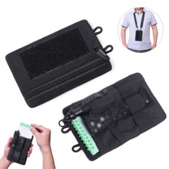 Tactical EDC Pouch Wallet Cards Money Key Storage Belt Waist Pack Shoulder Strap