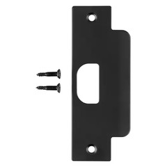 Matte Black ASA Strike Plate