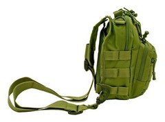 EastWest USA Tactical Gear CONCEALED CARRY MOLLE Sling Bag EDC Chest Pack OLIVE