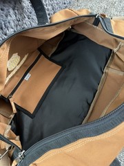 Carhartt Gear B0000334 35L Classic Gym Work Duffel Bag One Size Fits All Brown