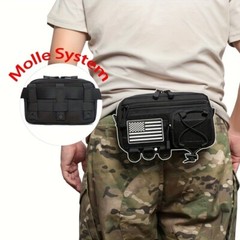 EDC Molle System Waist Pack Tactical Outdoor Tool Storage Bag