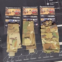 NWT BDS Tactical Multicam radio pouch and 2 magazine pouches