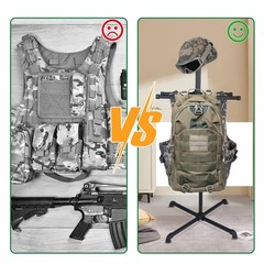 Yiyezhiqiu Armor Stand Heavy Duty Body Armor Stand Weighted Vest Stand Two