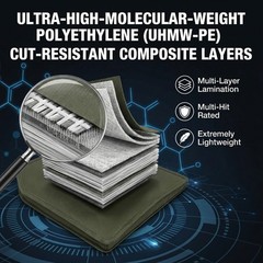 Body Armor Bulletproof Vest NIJ IIIA Stab-Proof Concealed Undershirt Security