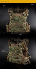 Israel Tactical Vest K19 Plate Carrier Molle Quick Release Fast Adjust Vest
