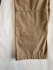 CQR Men’s Tactical Cargo Pants Brown 38W/32L Polyester Cotton *with flaw