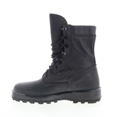 McRae Packed Navy Steel Toe Made In USA Womens Black Narrow Tactical Boots