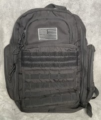 Black Tactical MOLLE Backpack Laptop Multi Pocket Travel EDC Thermal Sides