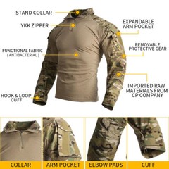 Emerson Tactical G3 Combat Shirt&Pants Combat Uniform BDU Knee Pad Tops Trousers