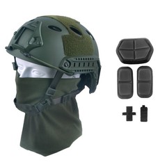 Loogu Pj Base Jump Tactical Helmet For Airsoft 12-In-1 Headwear