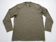 Mens 2XL Viktos Range Trainer Jersey LS Shirt green mock neck