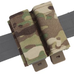 WST Tactical FAST 9mm Double Mag Pouch Mag Carrier Holder MOLLE Hunting Airsoft
