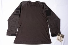 NEW Rothco Army Combat Shirt Tactical Long Sleeve Black NWT Large