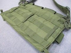 VISM Tactical Bandolier Mag Carrier OD Green Holds 8 or 4 Magazines New