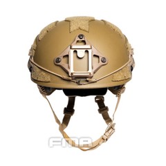 FMA Airsoft Caiman Helmet w/ NVG Shroud Rail Hunting Military Airsoft L/XL Gear