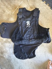 Xtreme Armor Soft Body Armor With ABA Plates Level IIIA Black L/XL