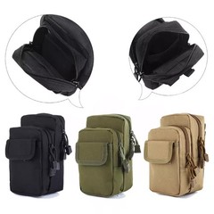 Tactical Waist Pouch EDC Molle Pouch Utility Small Pocket Gadget Belt Waist Bag
