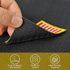 Tactical Patch Wall Board,Collapsible Tactical Patch Display, Hook and Loop