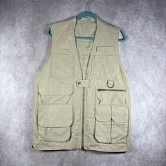 5.11 Tactical Vest Mens Large Khaki Taclite Pro 80008 Cargo Pockets Shooting