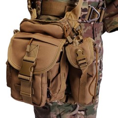 Waterproof Military Tactical Drop Leg Pouch Bag B Cross Over Leg Rig Outdoor …