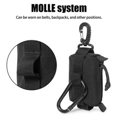 Small Pouch Tactical Molle Mini Tool Utility EDC Waist Belt Pocket Bag Organizer