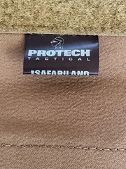 PROTECH Lower Abdomen/Spine Protector Accessory Coyote Brown AWS Hook/Loop