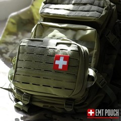Military Grade 1000D Polyester IFAK Bag with Molle System