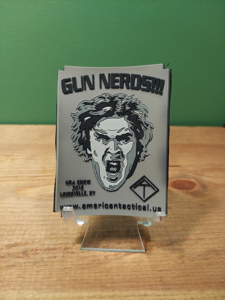 American Tactical 2016 NRA SHOW KY Gun Nerds Revenge Ogre Hook & Loop Patch