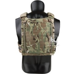 KRYDEX FCPC V5 Plate Carrier Vest Tegris Cummerbund and KTAR Front Flap MC Camo