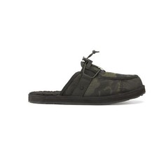 VIKTOS Men’s Trenchfoot Sherpa Fleece Lining Multicam Black Slippers – All Sizes