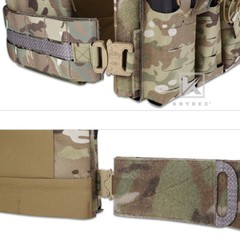 KRYDEX Quick Release Metal Buckle Cummerbund Adapters For AVS FCPC Tactical Vest