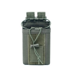 Tactical Radio Holder Molle Belt Holder Walkie Talkie Pouch Holster Mag Pouch