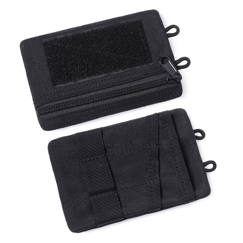 Tactical EDC Pouch Wallet Cards Money Key Storage Belt Waist Pack Shoulder Strap