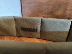 Tactical Assault Gear CB Brown Padded Patrol Belt Size Large TAG