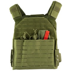 NcSTAR Laser Cut Plate Carrier CVLCPC3050G Medium-2XL Green